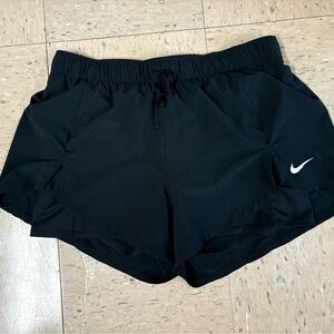 NIKE WOMEN'S TEAM DF FLEX 2-1 SHORT